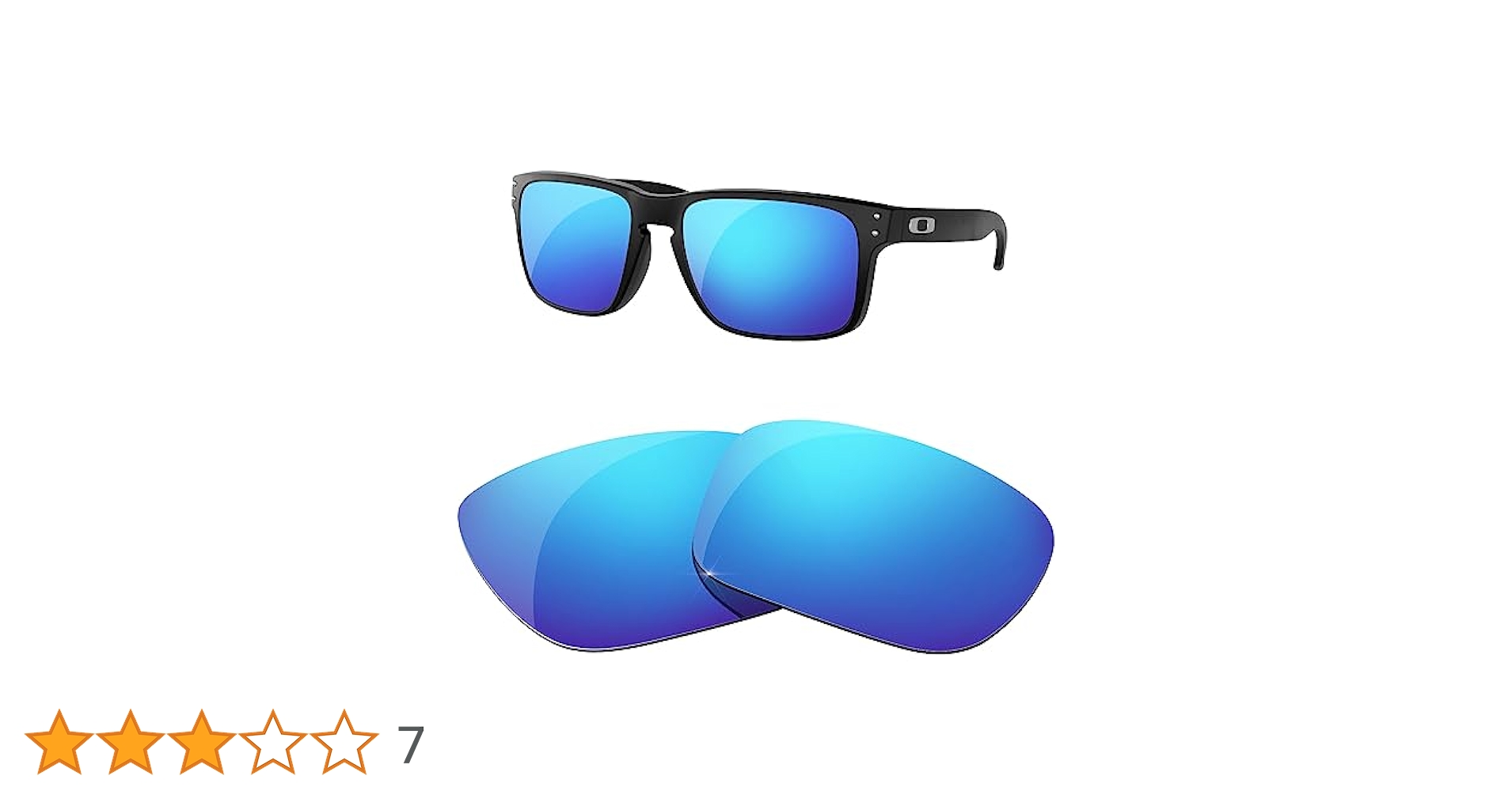 Amazon | 偏光レンズはOakley Holbrook用交換レンズです (アイス